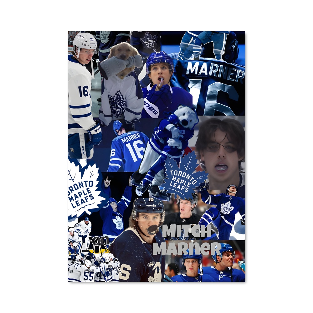 Poster L'Esprit des Maple Leafs – affiche Hockey sur glace